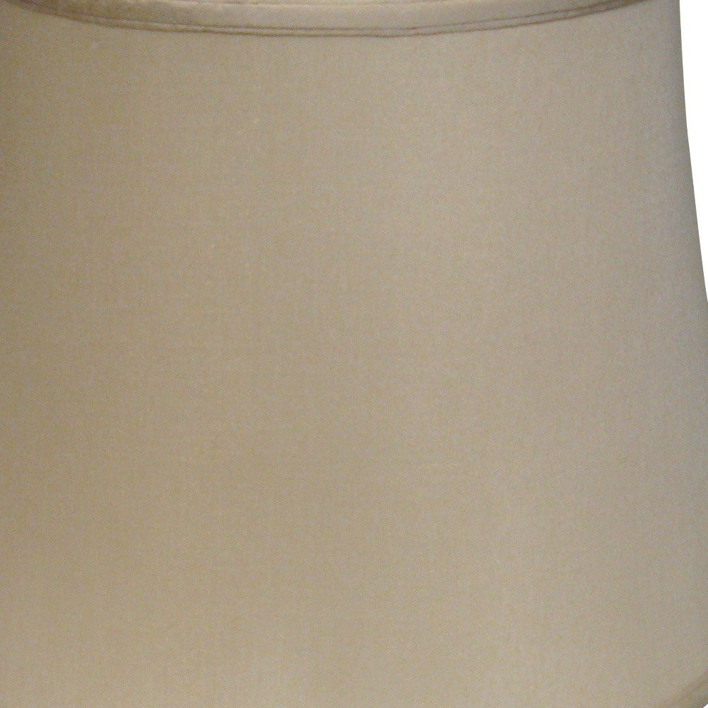 20" Greige Sloped Euro Bell Pongee Shantung Lampshade - Homeroots - Flyclothing LLC