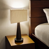 14" Golden Fiber Throwback Rectangle Burlap Lampshade - Homeroots - Flyclothing LLC