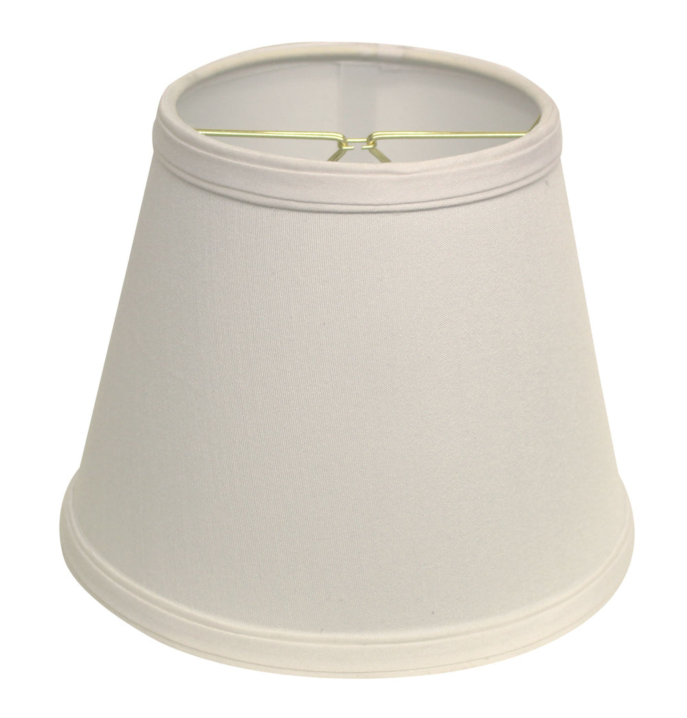 10" White Empire Hardback Slanted No Slub Lampshade - Homeroots - Flyclothing LLC