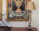 10" Pale Brown Empire Hardback Slanted No Slub Lampshade - Homeroots - Flyclothing LLC