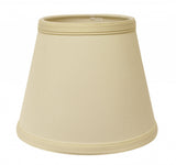 19" Ivory Empire Slanted No Slub Lampshade - Homeroots - Flyclothing LLC
