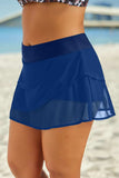 Elastic Waist Swim Skirt - Trendsi - Flyclothing LLC