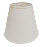 16" Off White Deep Empire Linen Lampshade - Homeroots - Flyclothing LLC