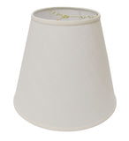 16" Off White Deep Empire Linen Lampshade - Homeroots - Flyclothing LLC