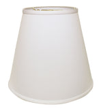 16" White Deep Empire No Slub Lampshade - Homeroots - Flyclothing LLC