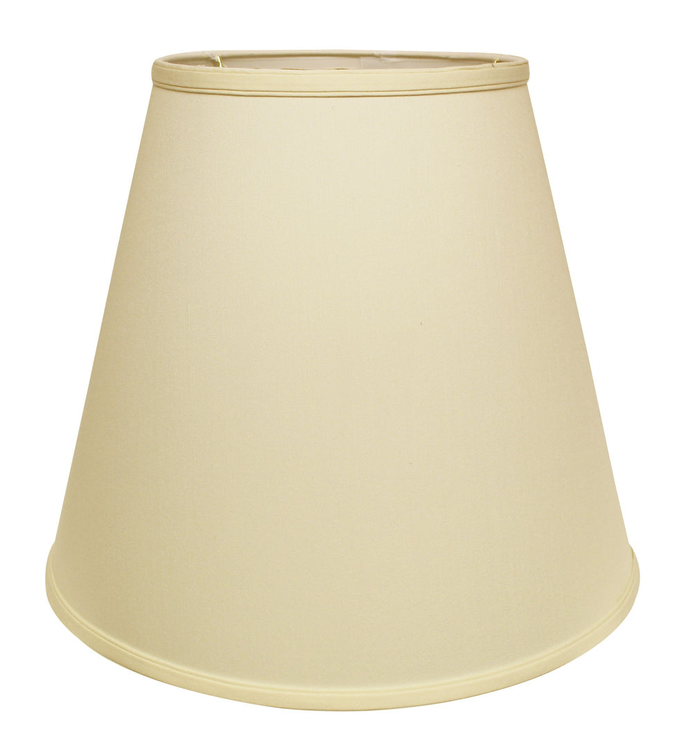18" Ivory Deep Empire No Slub Lampshade - Homeroots - Flyclothing LLC
