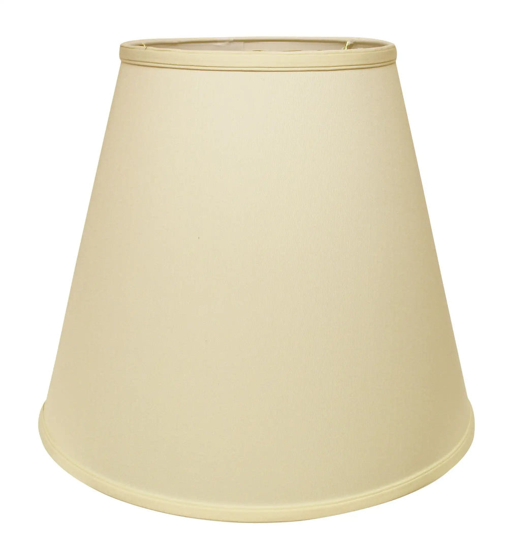 18" Ivory Deep Empire No Slub Lampshade - Homeroots - Flyclothing LLC