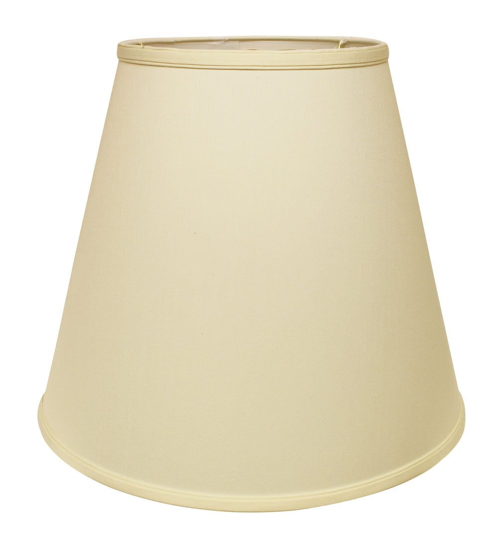 18" Ivory Deep Empire No Slub Lampshade - Homeroots - Flyclothing LLC