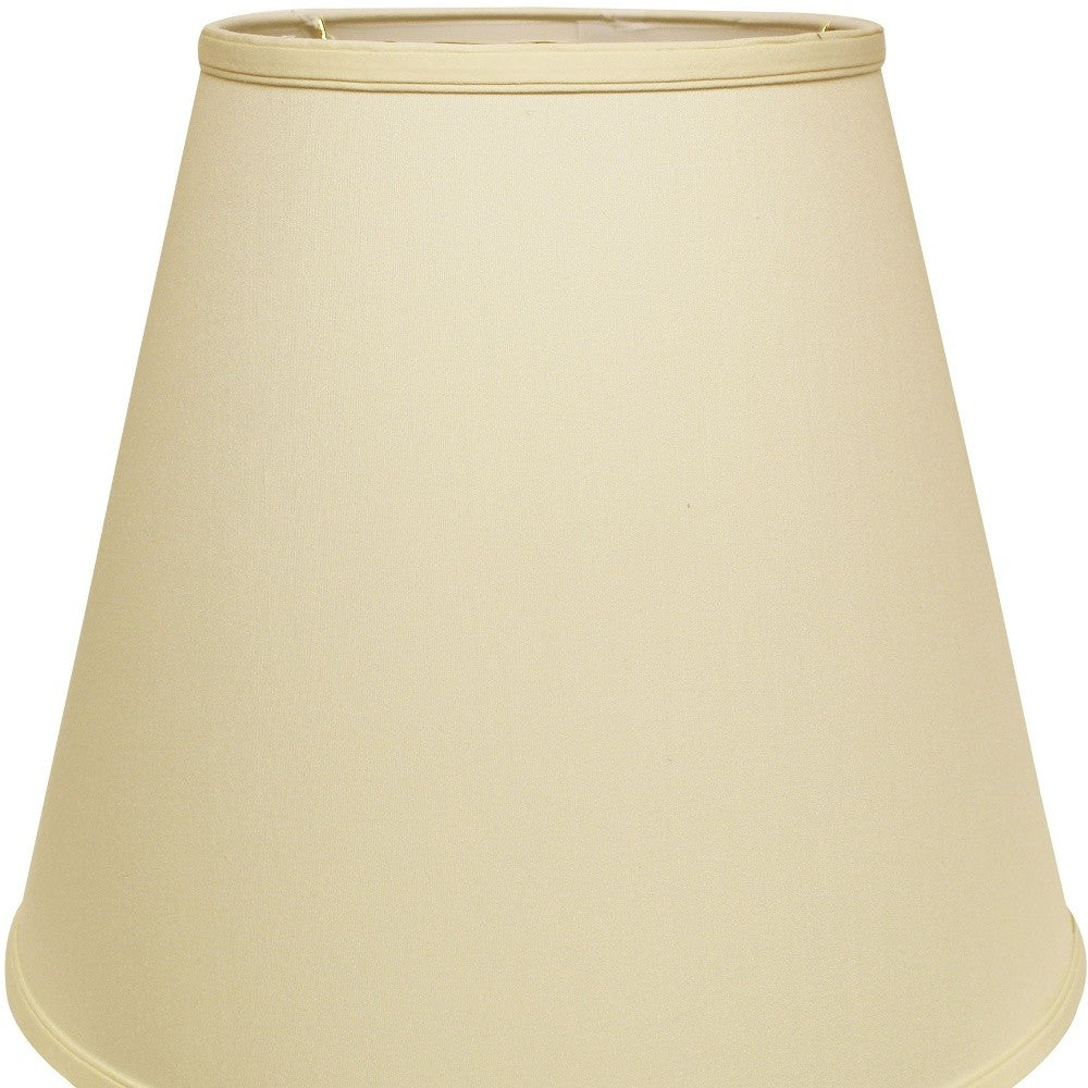 18" Ivory Deep Empire No Slub Lampshade - Homeroots - Flyclothing LLC