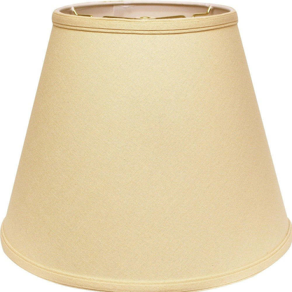 18" Parchment Biege Empire Deep Slanted Linen Lampshade - Homeroots - Flyclothing LLC