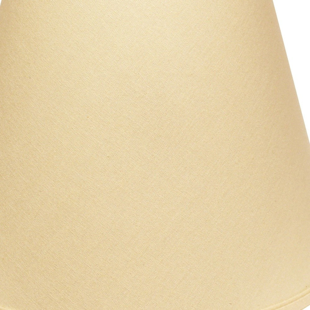 18" Parchment Biege Empire Deep Slanted Linen Lampshade - Homeroots - Flyclothing LLC