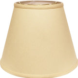 18" Parchment Biege Empire Deep Slanted Linen Lampshade - Homeroots - Flyclothing LLC
