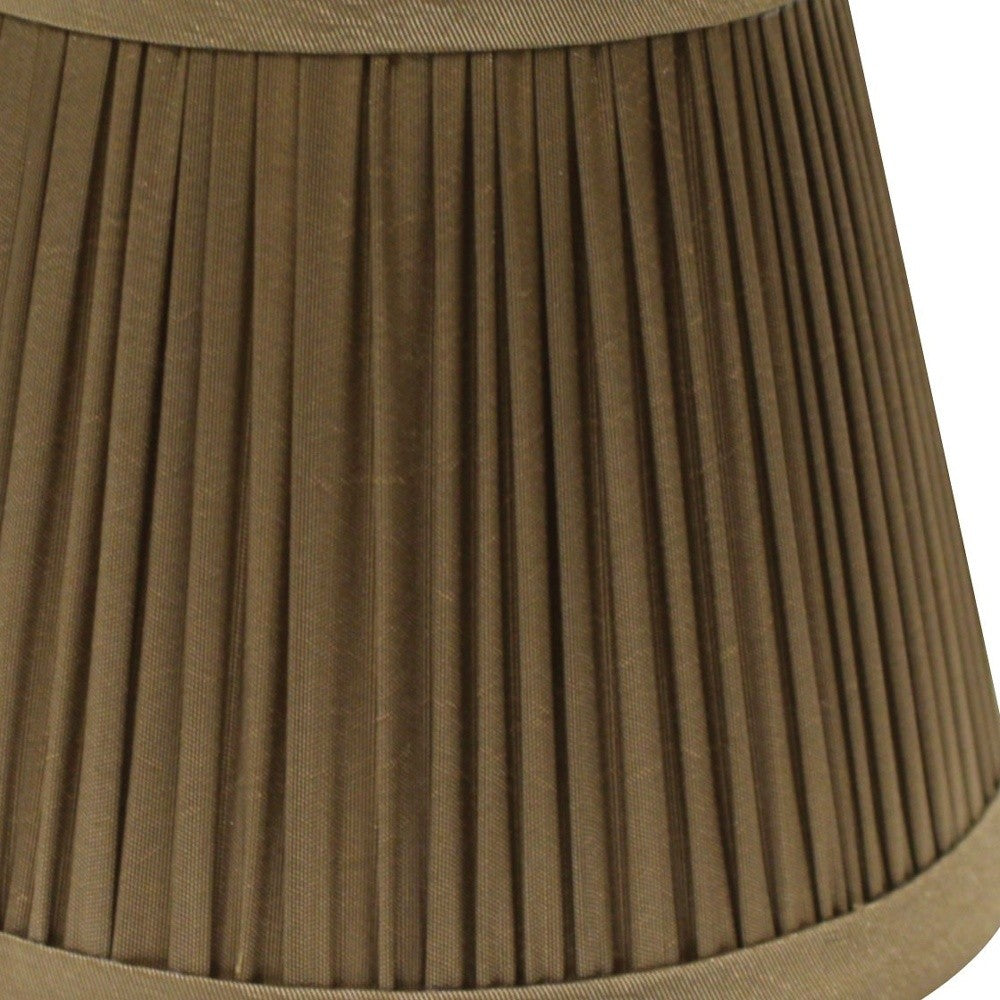 5" Ash Set of 6 Slanted Chandelier Tafetta Lampshades - Homeroots - Flyclothing LLC