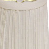 5" White Set of 6 Chandelier Broadcloth Lampshades - Homeroots - Flyclothing LLC