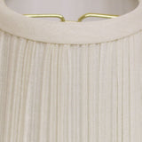 5" White Set of 6 Chandelier Broadcloth Lampshades - Homeroots - Flyclothing LLC