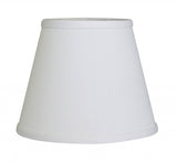 White No Slub Innsbruck Empire Lamp shade 8"W Bottom - Homeroots - Flyclothing LLC