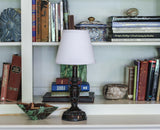 White No Slub Innsbruck Empire Lamp shade 8"W Bottom - Homeroots - Flyclothing LLC