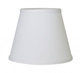 White No Slub Innsbruck Empire Lamp shade 8"W Bottom - Homeroots - Flyclothing LLC