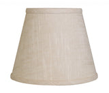 10" Light Wheat Hardback Empire Linen Lampshade - Homeroots - Flyclothing LLC