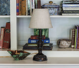 10" Light Wheat Hardback Empire Linen Lampshade - Homeroots - Flyclothing LLC