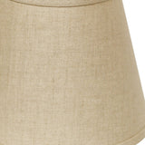 10" Dark Wheat Hardback Empire Linen Lampshade - Homeroots - Flyclothing LLC