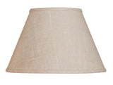 12" Light Wheat Premium Empire Slanted Linen Lampshade - Homeroots - Flyclothing LLC