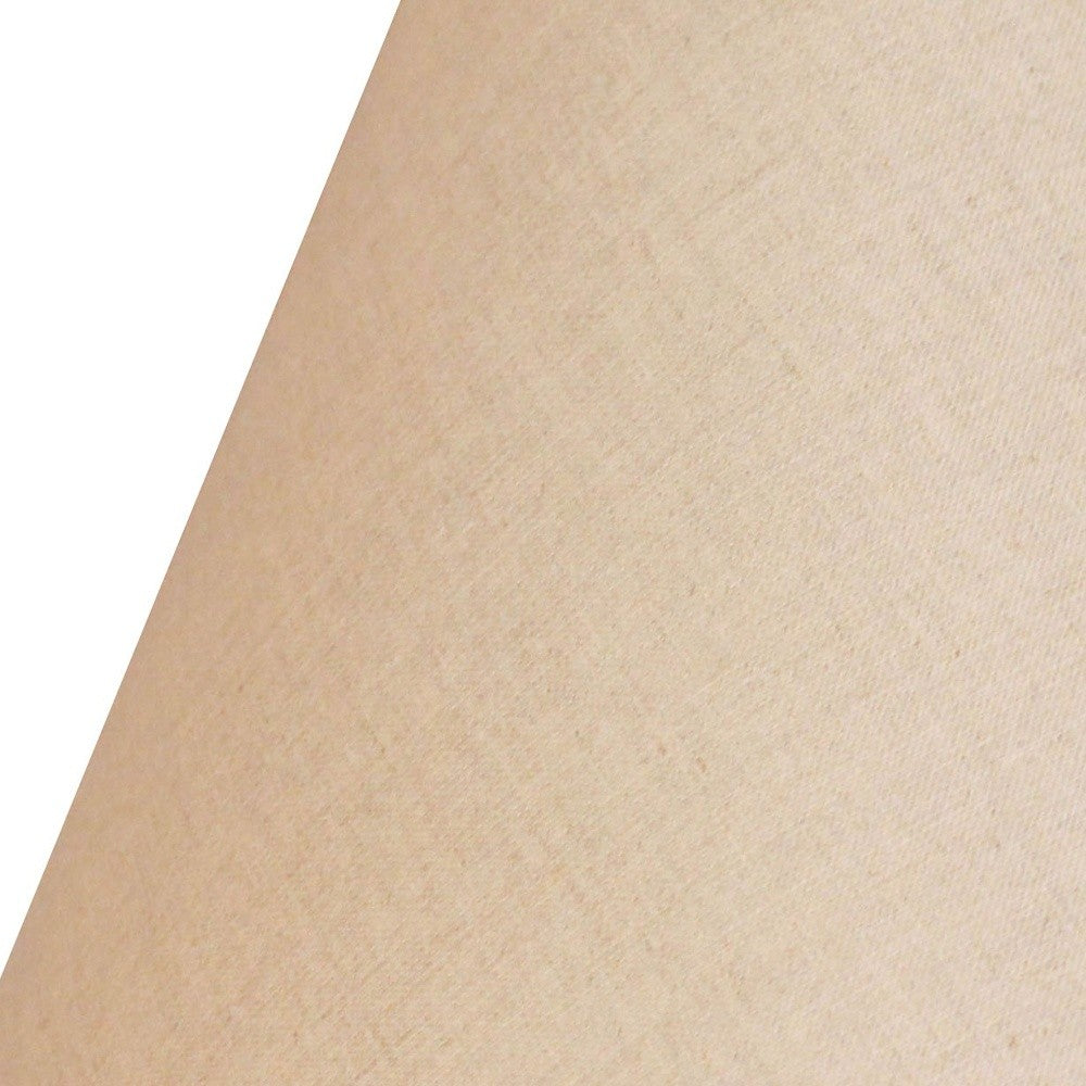 12" Dark Wheat Premium Empire Slanted Linen Lampshade - Homeroots - Flyclothing LLC
