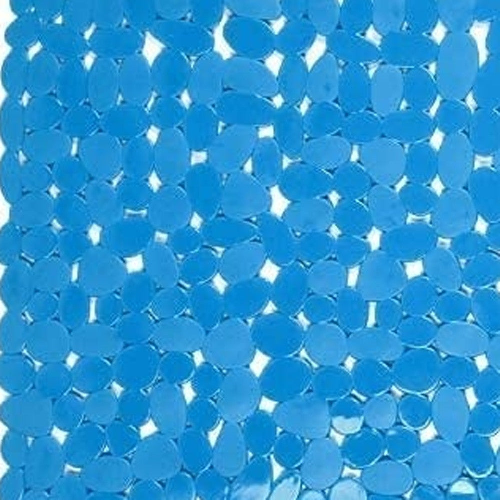 35" Blue Spa Pebbles Non Slip Bathtub Mat - Homeroots - Flyclothing LLC