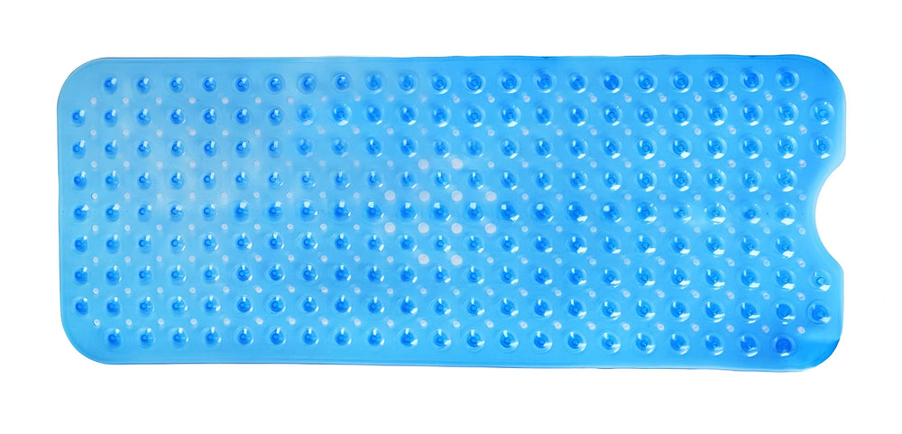 40" Translucent Blue Bubbles Non Slip Bathtub Mat - Homeroots - Flyclothing LLC