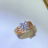 1.5 Carat 925 Sterling Silver Moissanite Ring - Trendsi - Flyclothing LLC