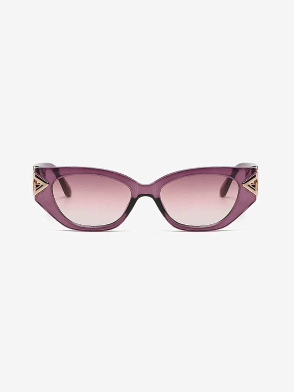 Polycarbonate Frame Cat-Eye Sunglasses - Trendsi - Flyclothing LLC