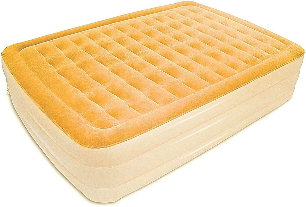 Dreamy Golden Inflatable Queen Size Bed Mattress - Homeroots - Flyclothing LLC