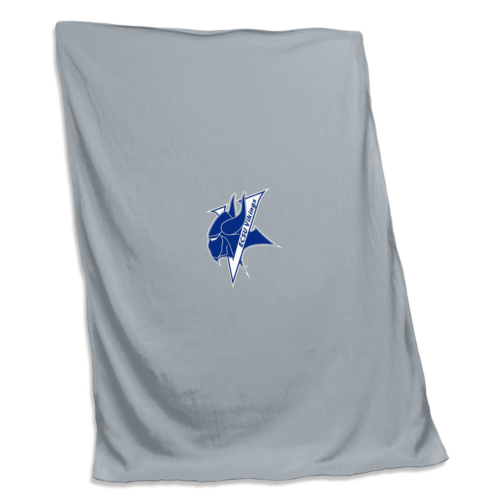 Elizabeth City State Gray Screened Sweatshirt Blanket - Logo Brands - Flyclothing LLC