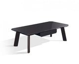 Modern Black and Rose Gold Coffee Table - Homeroots - Flyclothing LLC