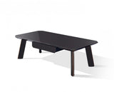 Modern Black and Rose Gold Coffee Table - Homeroots - Flyclothing LLC