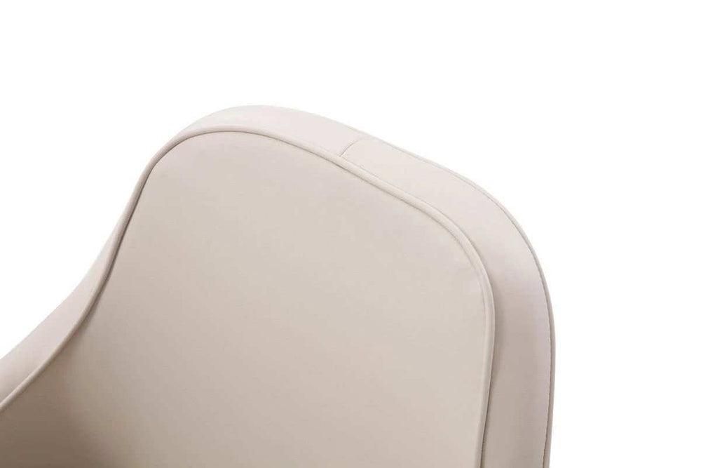 Gray Gold Modern Dining Chair - Homeroots - Flyclothing LLC