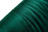 Set of Two Emerald Green Velvet Dining Chairs - Homeroots - Flyclothing LLC
