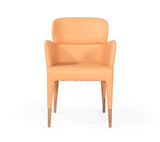 Peach Rosegold Dining Chair - Homeroots - Flyclothing LLC