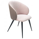 Gray Cream Contemporary Dining Chair - Homeroots - Flyclothing LLC
