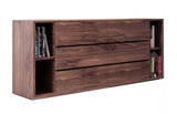 63" Walnut Solid Wood Six Drawer Double Dresser - Homeroots - Flyclothing LLC