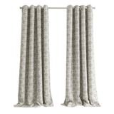 84” Sand Interlock Pattern Window Curtain Panel - Homeroots - Flyclothing LLC