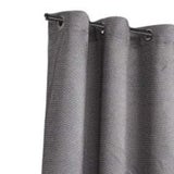 Set of Two 84" Silver Metallic Textured Window Panels - Homeroots - Flyclothing LLC