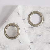 Set of Two 84" Silver Sprinkled Embellishment Window Curtain Panels - Homeroots - Flyclothing LLC