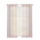 Set of Two 84" Blush Solid Modern Window Panels - Homeroots - Flyclothing LLC