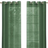 Set of Two 84" Sage Solid Modern Window Panels - Homeroots - Flyclothing LLC