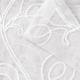 Set of Two 84" Blush Boho Embroidered Window Panels - Homeroots - Flyclothing LLC