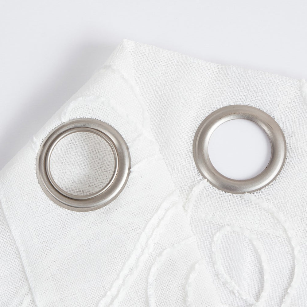 Set of Two 84" Blush Boho Embroidered Window Panels - Homeroots - Flyclothing LLC