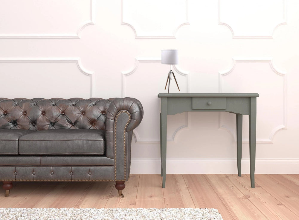 34" Silver Metal Adjustable Tripod Table Lamp With White Round Shade - Homeroots - Flyclothing LLC