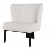 White Faux Leather Wingback Accent Chair - Homeroots - Flyclothing LLC