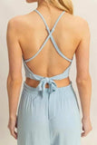 HYFVE Crop Top and Cargo Pants Set - Trendsi - Flyclothing LLC